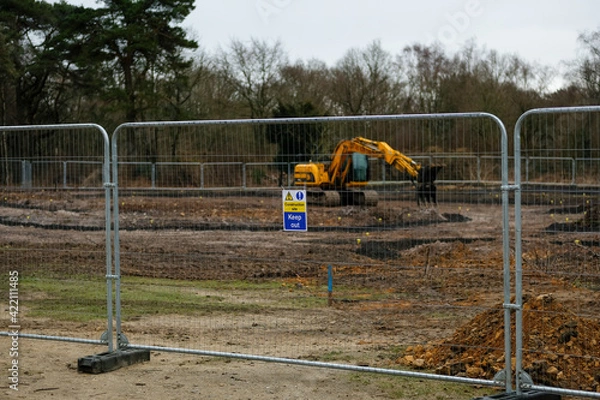 Obraz Hillcrest new car park.