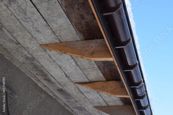 Obraz How to install gutters