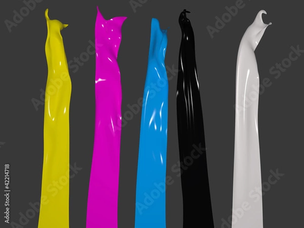 Obraz bannière couleurs primaires