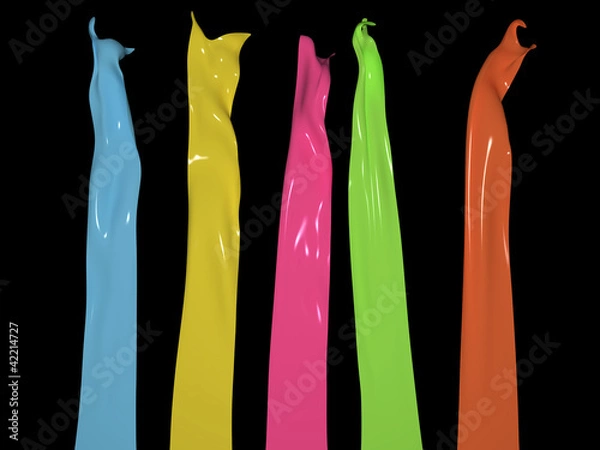 Obraz bannière couleurs 1