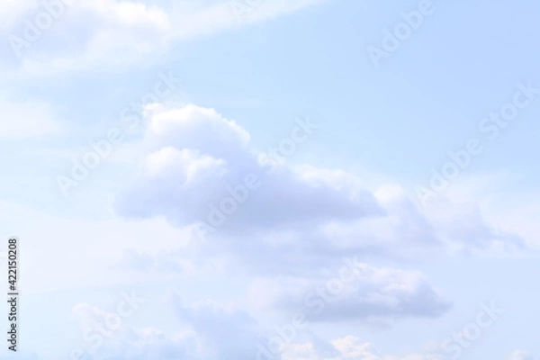 Fototapeta blue sky with clouds