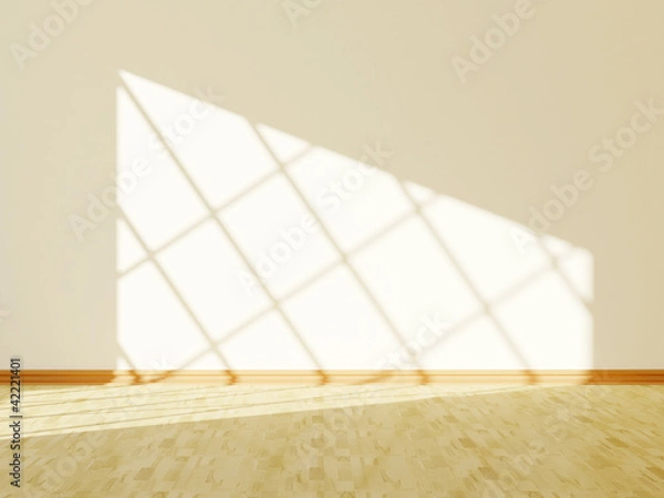 Obraz Empty interior design.