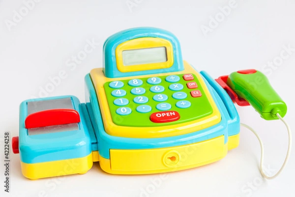 Obraz toy cash register