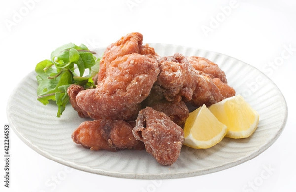 Fototapeta 鶏肉の唐揚げ