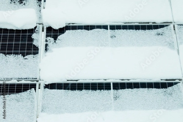 Obraz 冬期のソ—ラ—パネル