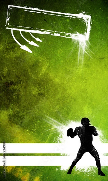 Obraz american football