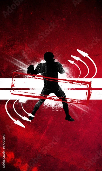 Obraz american football