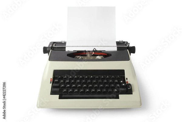 Fototapeta Typewriter, electric, 1980s