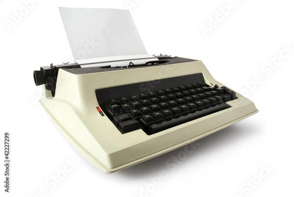 Fototapeta Typewriter, electric, 1980s