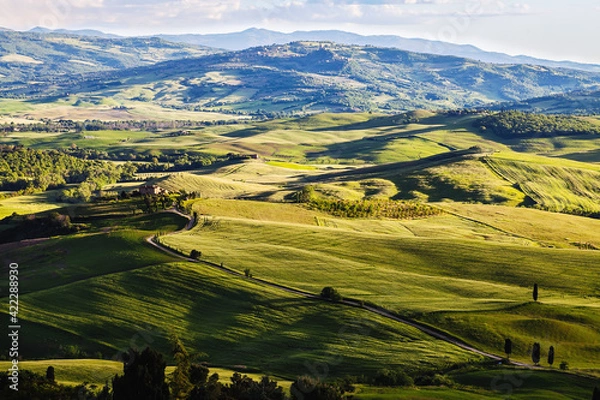 Obraz Tuscany landscape near Pienza