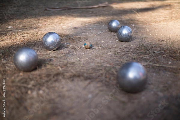 Fototapeta boulles de pétanque