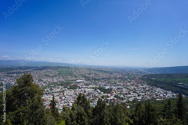 Fototapeta ジョージア・トビリシの街並み
