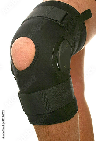Obraz złamane kolano