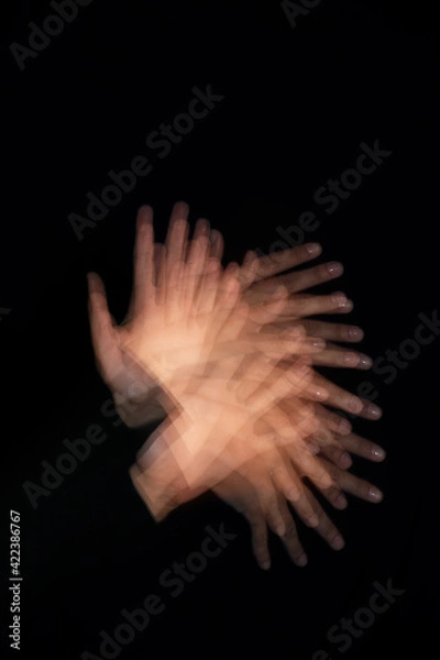 Obraz La voz del movimiento.