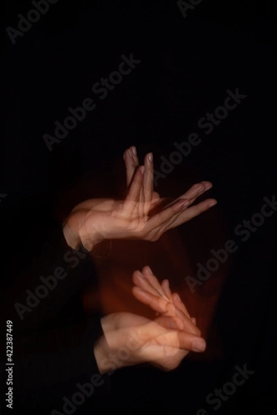 Obraz La voz del movimiento.