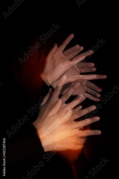 Obraz La voz del movimiento.