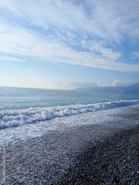 Obraz clouds over the sea