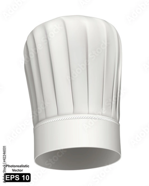 Obraz Ikona wysokiego szefa kuchni wektor