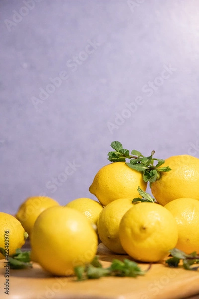 Obraz 山盛りのレモン