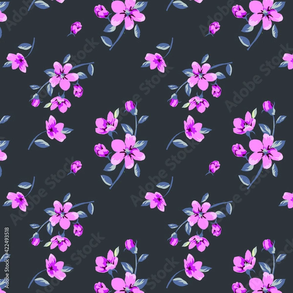 Obraz Abstract floral seamless pattern.