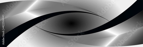 Obraz Streszczenie szare i srebrne tło