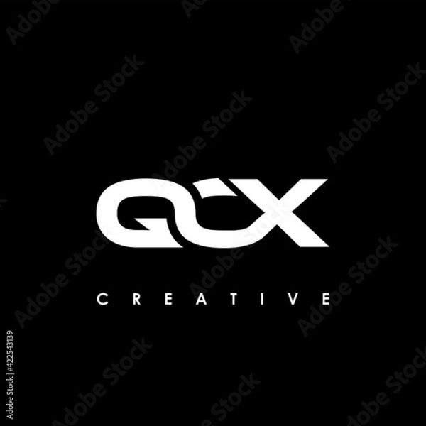 Fototapeta QOX Letter Initial Logo Design Template Vector Illustration