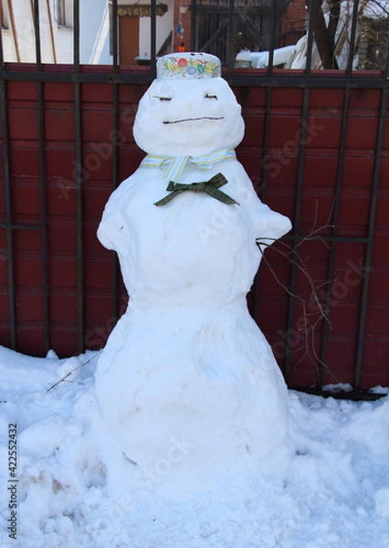Obraz snowman
