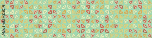 Obraz Abstract Geometric Pattern generative computational art illustration