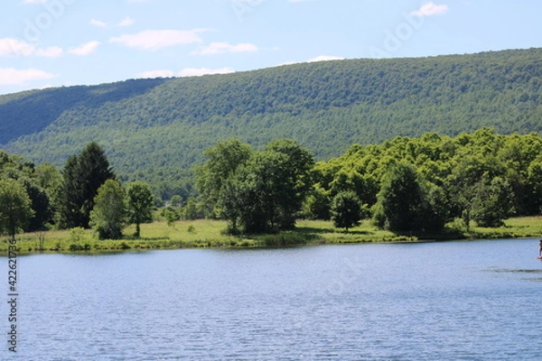 Obraz lake in the mountains