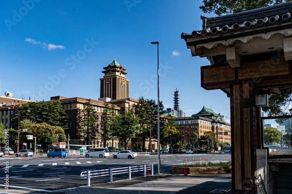 Fototapeta 名古屋市役所（手前）と愛知県庁