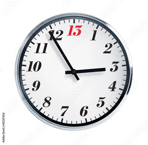Obraz Five to thirteen hours