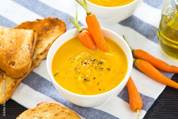 Obraz Carrot soup