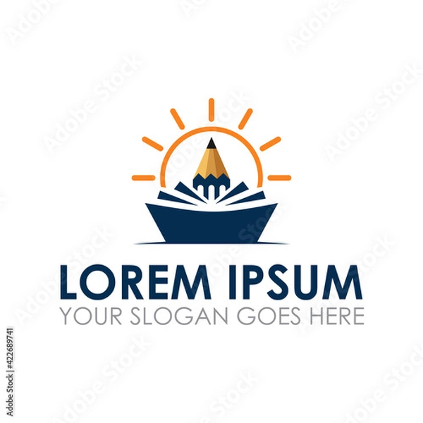 Obraz university vector , education logo vector