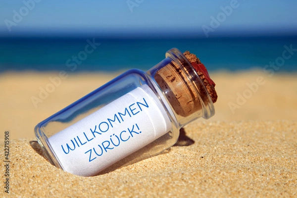 Obraz Willkommen zurück!