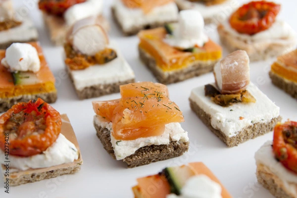 Obraz Canapé au Saumon