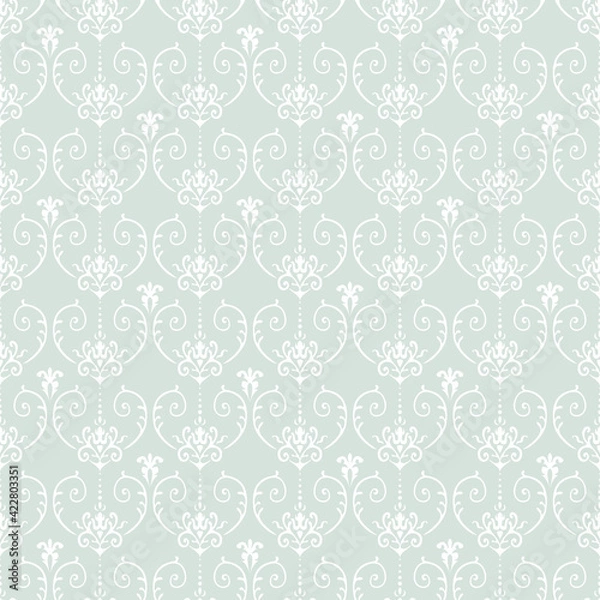 Fototapeta Retro seamless pattern. Vector background.