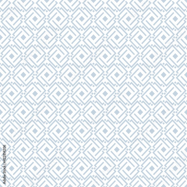 Fototapeta Geometric seamless pattern. Vector background.