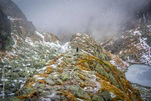 Obraz Szlak na Zawrat, Tatry