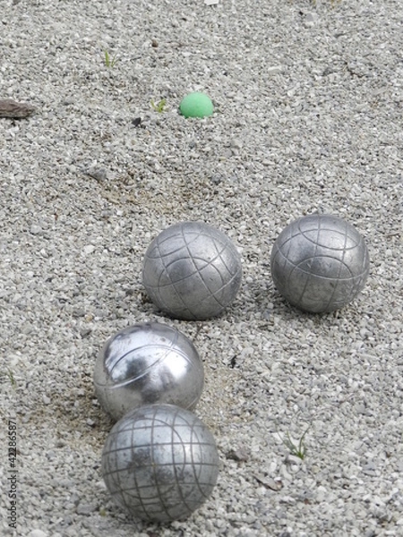 Fototapeta pétanque