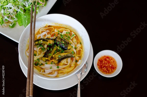 Obraz Vietnamese Eel Noodle (Mi Quang)
