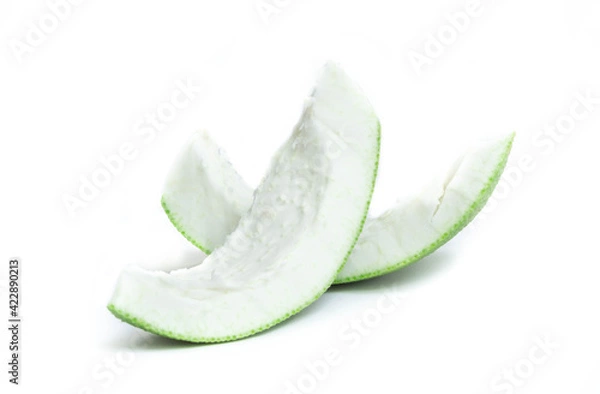 Obraz pomelo fruit (Thailand Siam ruby pomelo) isolate on white background.