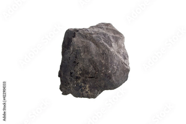 Obraz coal isolated on white background