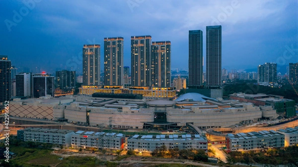 Obraz A sunrise scene from Malaysia. 