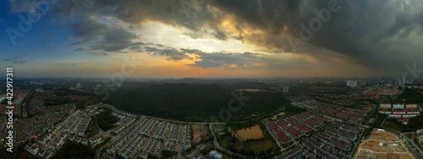 Obraz A dramatic sky from Malaysia.