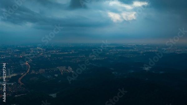Obraz A dramatic sky from Malaysia.