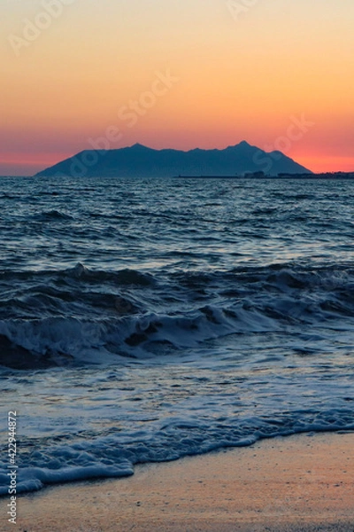 Obraz sunset over the sea