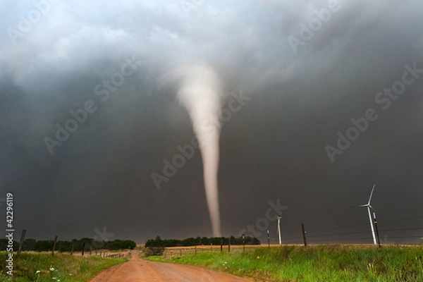 Obraz Silne tornado w Kansas