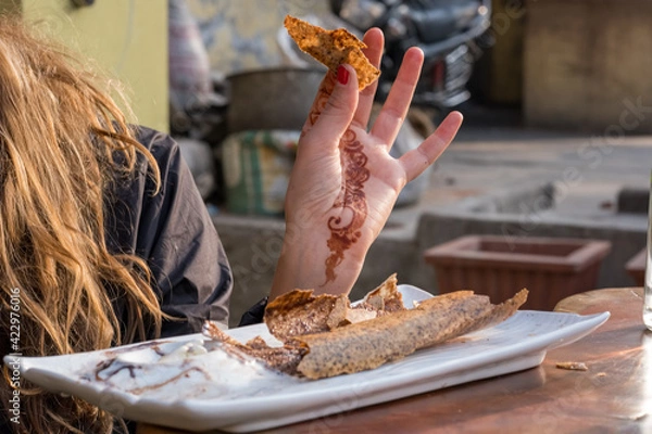 Obraz Indisches Dessert