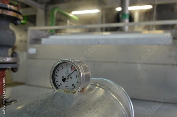 Obraz meter in a factory