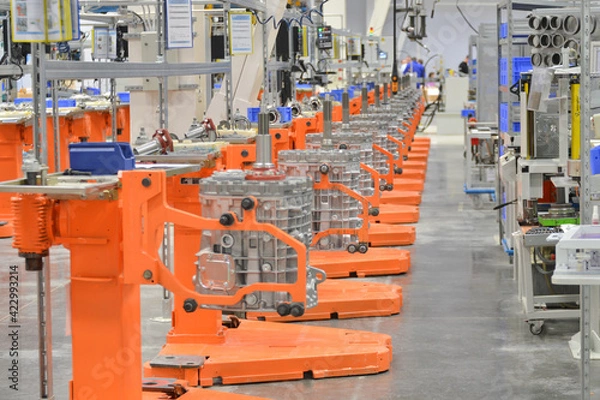 Obraz red and yellow port